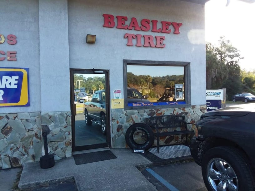 Beasley Tire and Auto Care Store Front Building